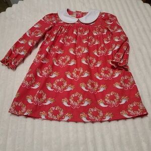 The Beaufort Bonnet Company euc Maerin Fitz Frock Bows and Berries dress size 6